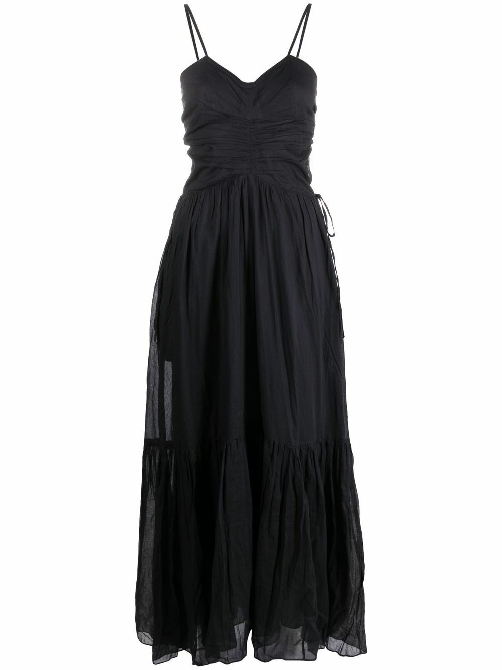 Marant Etoile Black Viscose Casual Dress main image 1