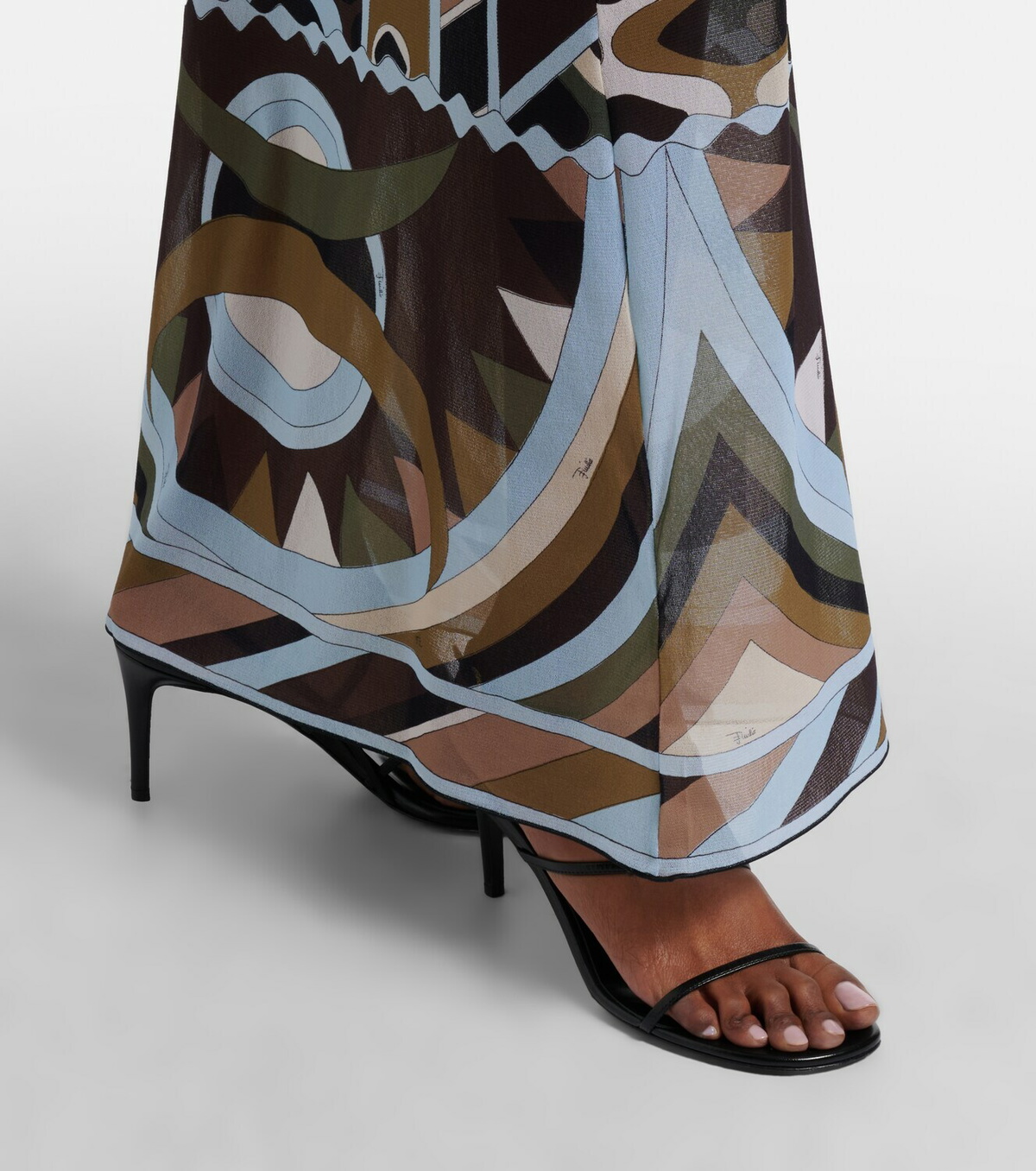 Pucci Vivara tulle maxi skirt