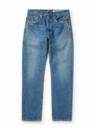 KAPITAL - Monkey Cisco Straight-Leg Distressed Jeans - Blue