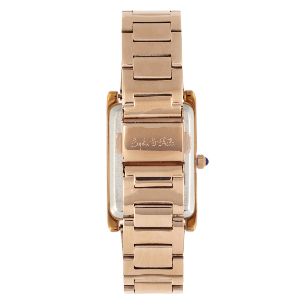 Sophie And Freda Wilmington Quartz Crystal Silver Dial Ladies Watch SF5603