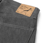 OrSlow - 105 Raw Denim Jeans - Gray