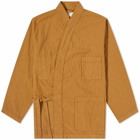 Universal Works Men's Quilted Kyoto Work Jacket in Cumin