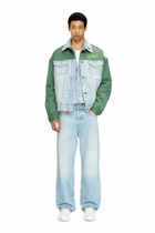 Diesel Denim jacket with cotton insert - Jackets - Unisex - Multicolor