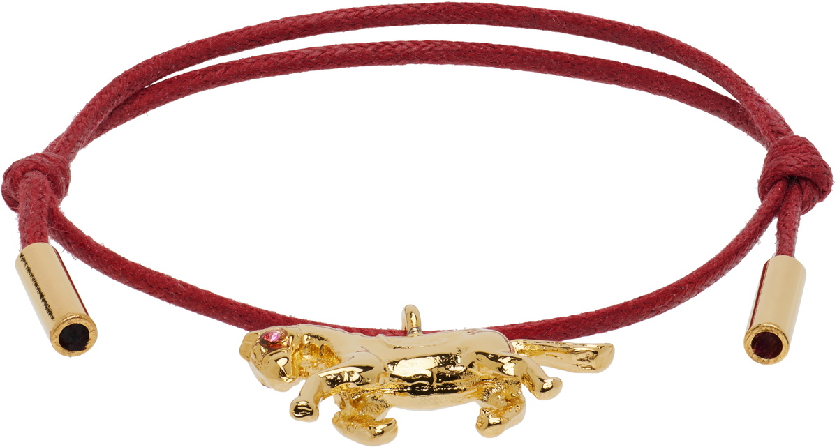 Marni Shoelace Horse Charm Bracelet