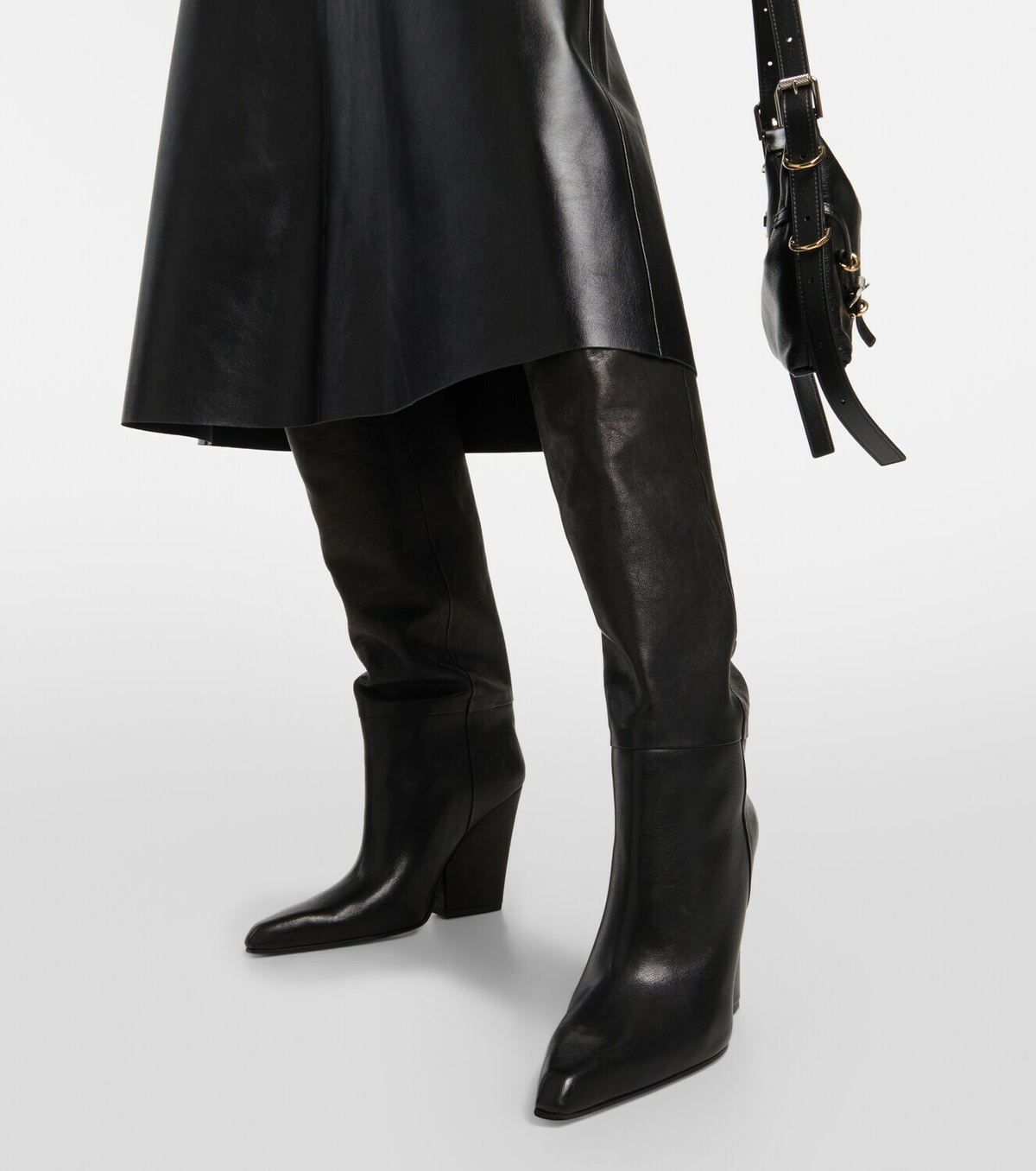 ロングブーツ PARIS TEXAS Leather Jane Boot 60 Paris Texas Jane 60 leather boots Paris Texas