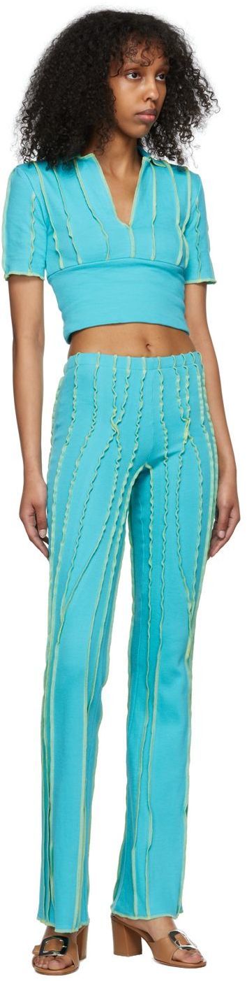 Helenamanzano SSENSE Exclusive Blue Lounge Pants