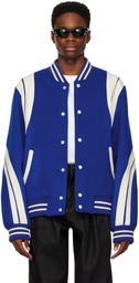 ADER error Blue Twit Bomber Jacket