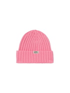 MC2 Saint Barth Girl Pink Beanie With Favolosa Embroidery