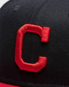 New Era Mlb Ac Perf Cleveland Indians Black - Mens - Caps