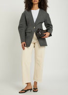 Akyn Harlow Fitted Wool Jacket Grey