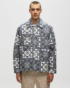 Bstn Brand Aop Quilted Overshirt Multi - Mens - Overshirts