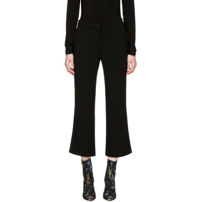 Photo: Altuzarra Black Nettle Kick-Flare Trousers