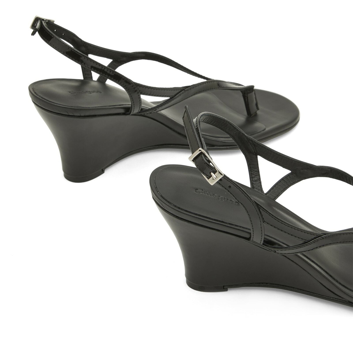 Gimaguas Women's Sandal Wedge in Black