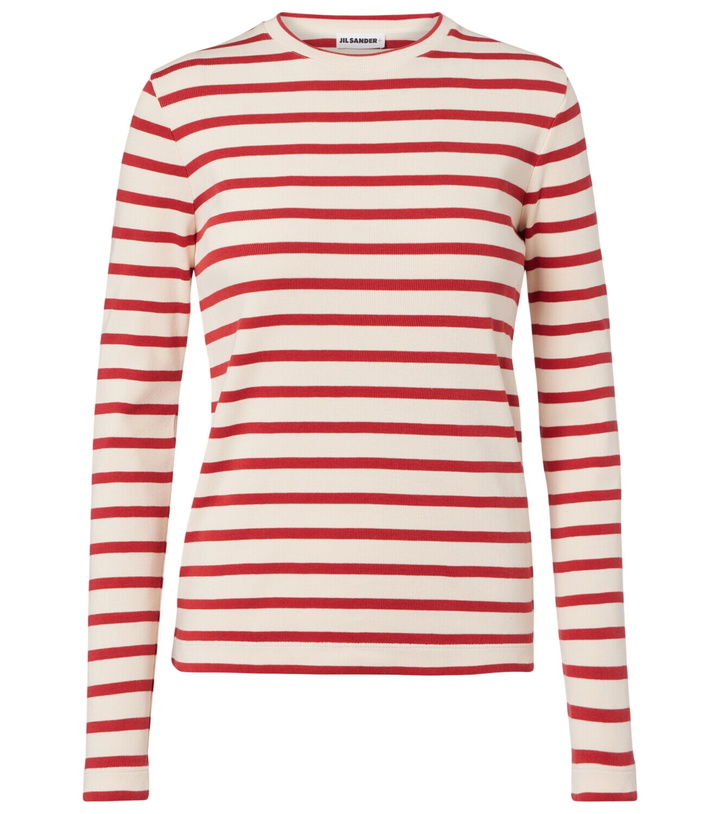 Photo: Jil Sander Striped cotton T-shirt