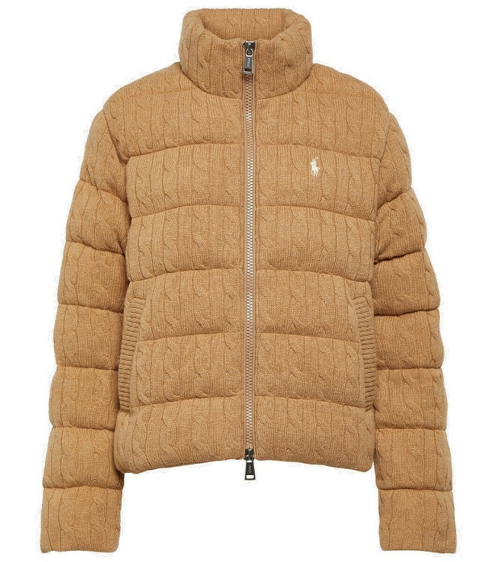 Photo: Polo Ralph Lauren Wool and cashmere puffer jacket