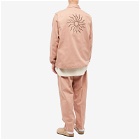South2 West8 Men's Cotton Twill Coach Jacket in Pink
