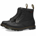 Dr. Martens Men's 1460 Panel Boot - Made in England in Black/Dockyard/Ventile