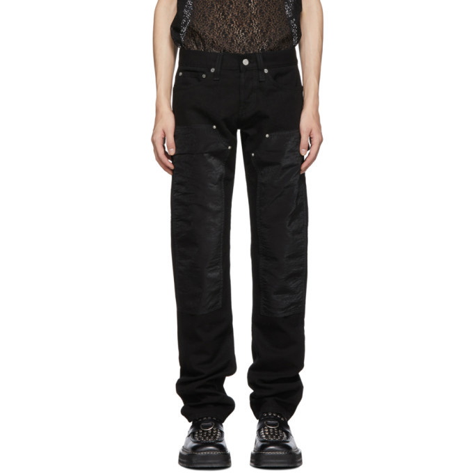 Photo: Helmut Lang Black Masc Lo Utility Jeans