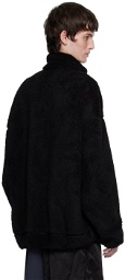 Miharayasuhiro Black Large Zip Sweater