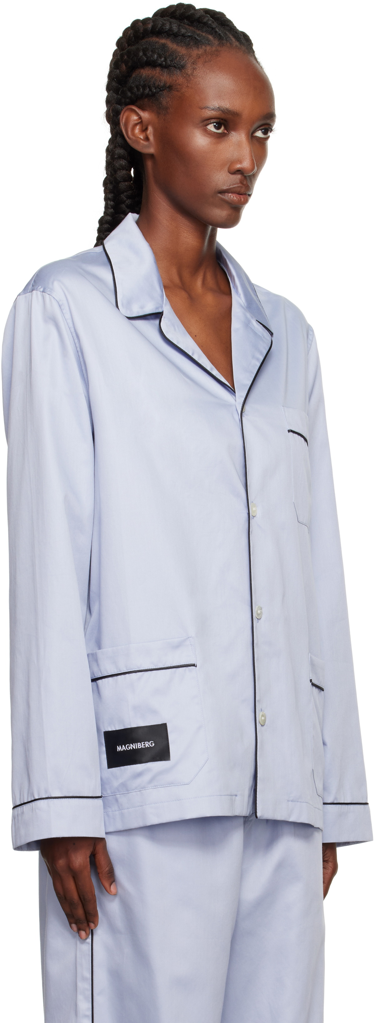 MAGNIBERG Blue Sorbetto Pyjama Shirt
