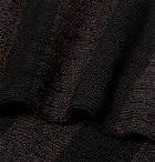 Schiesser - Fritz Three-Pack Ribbed Stretch Cotton-Blend Socks - Men - Black