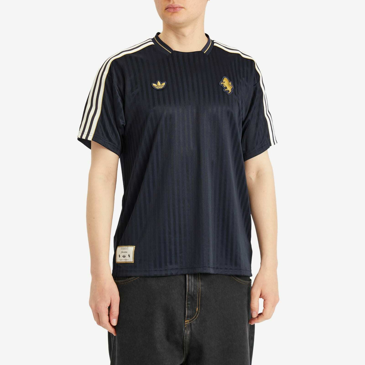 Adidas Men's Juventus Icon Jersey in Legend Ink adidas