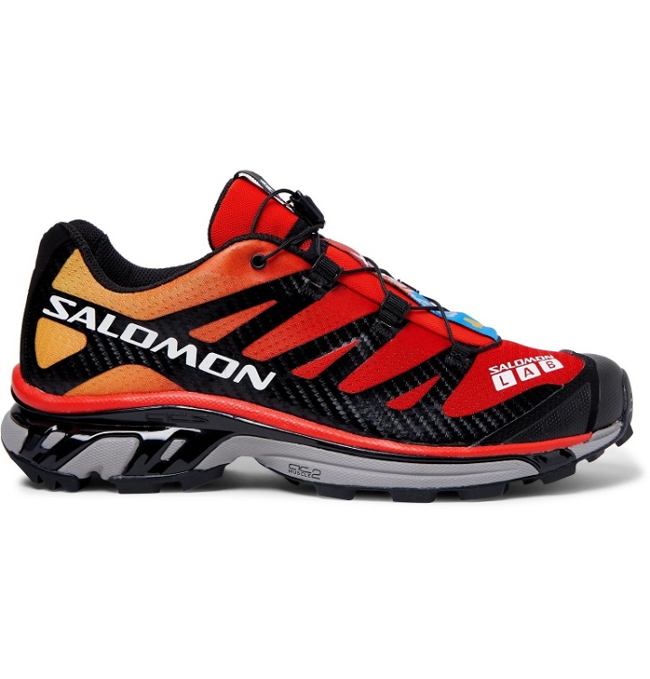 Photo: Salomon - S/LAB XT-4 ADV Mesh and Rubber Running Sneakers - Red