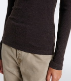 Agolde Delphi ribbed-knit top