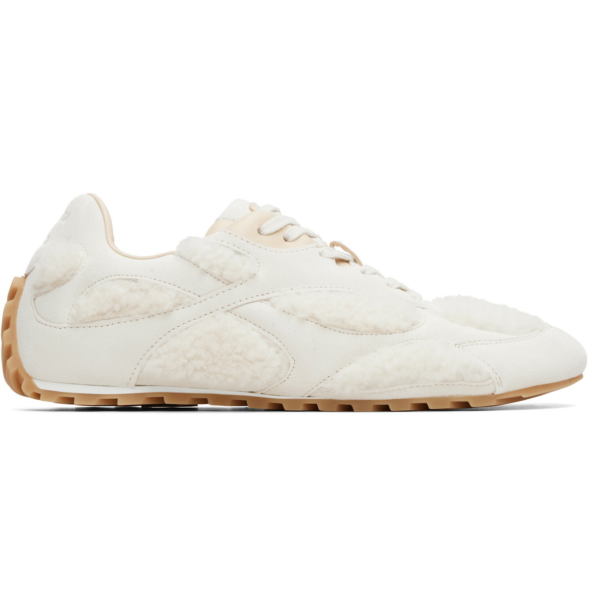 Bottega Veneta Off-White Orbit Flash Sneakers