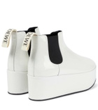 Loewe Patent leather platform Chelsea boots