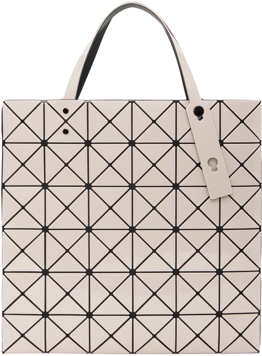 Bao Bao Issey Miyake Beige Lucent Tote Bao Bao Issey Miyake