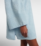 Hunza G Hooded cotton terry poncho