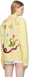 Sky High Farm Workwear Yellow Garden Shirt