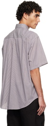 Hed Mayner Brown Short Sleeve Shirt