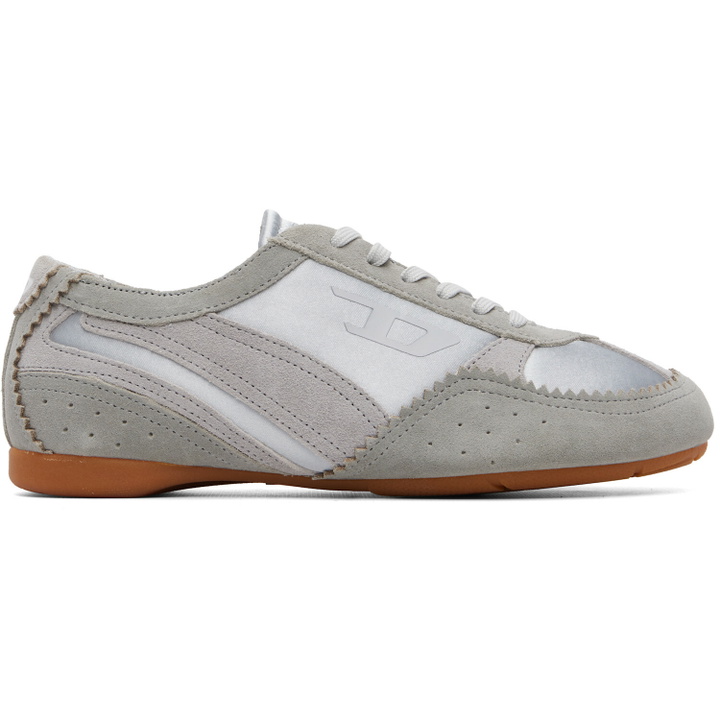 Photo: Diesel Blue D-Mile-Flat Sneakers