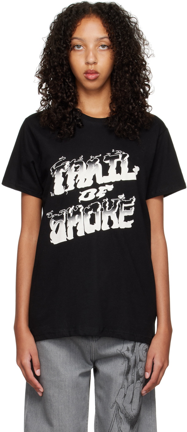 Sia Arnika Black 'Trail of Smoke' T-Shirt
