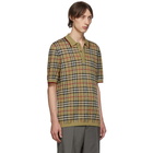 Burberry Beige Knit Westbrook Polo