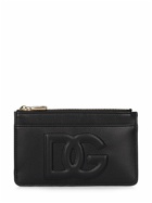 DOLCE & GABBANA - Dg Logo Smooth Leather Card Holder
