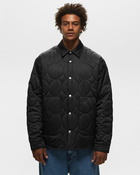 Bstn Brand Quilted Overshirt Black - Mens - Overshirts