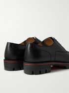 Christian Louboutin - Davisol Leather Derby Shoes - Black