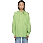 Our Legacy Green Borrowed Classic Shirt