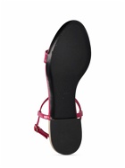DOLCE & GABBANA - 10mm Patent Leather Logo Sandals