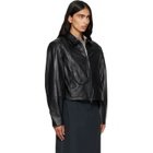 Paloma Wool Black Banui Leather Jacket