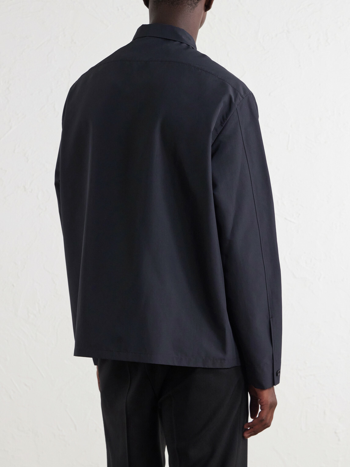Jil Sander - Satin Shirt - Black