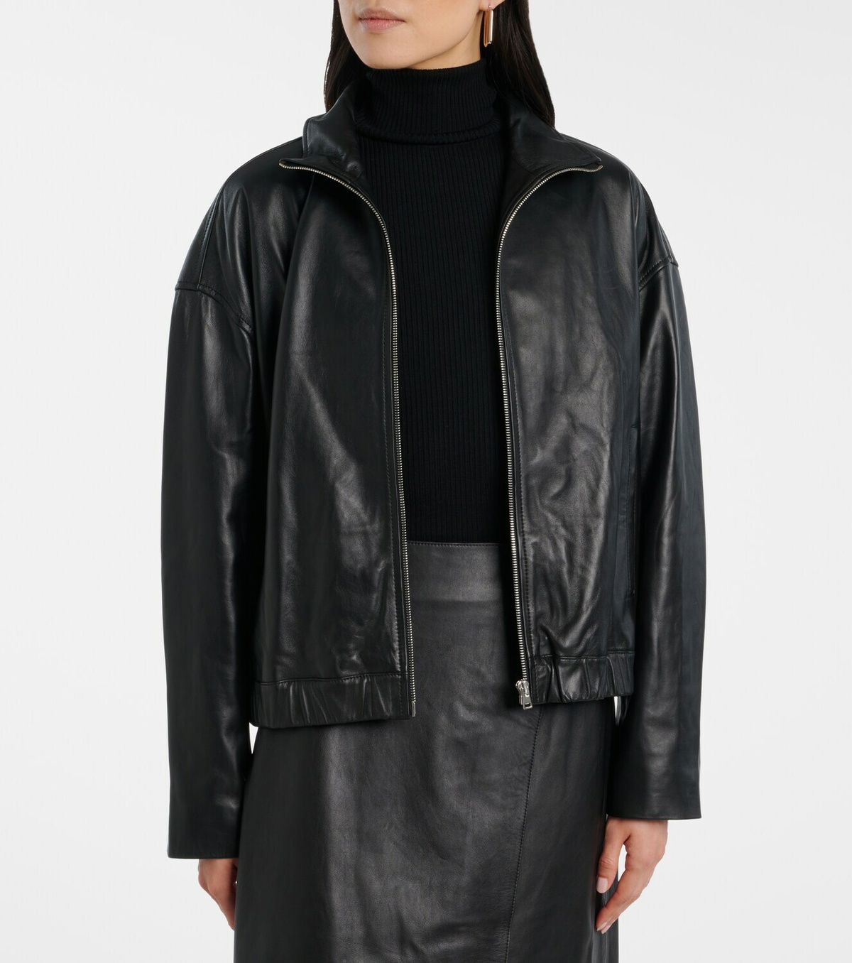 Yves Salomon Leather jacket