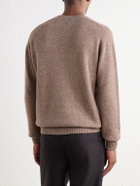 Boglioli - Virgin Wool and Cashmere-Blend Sweater - Brown
