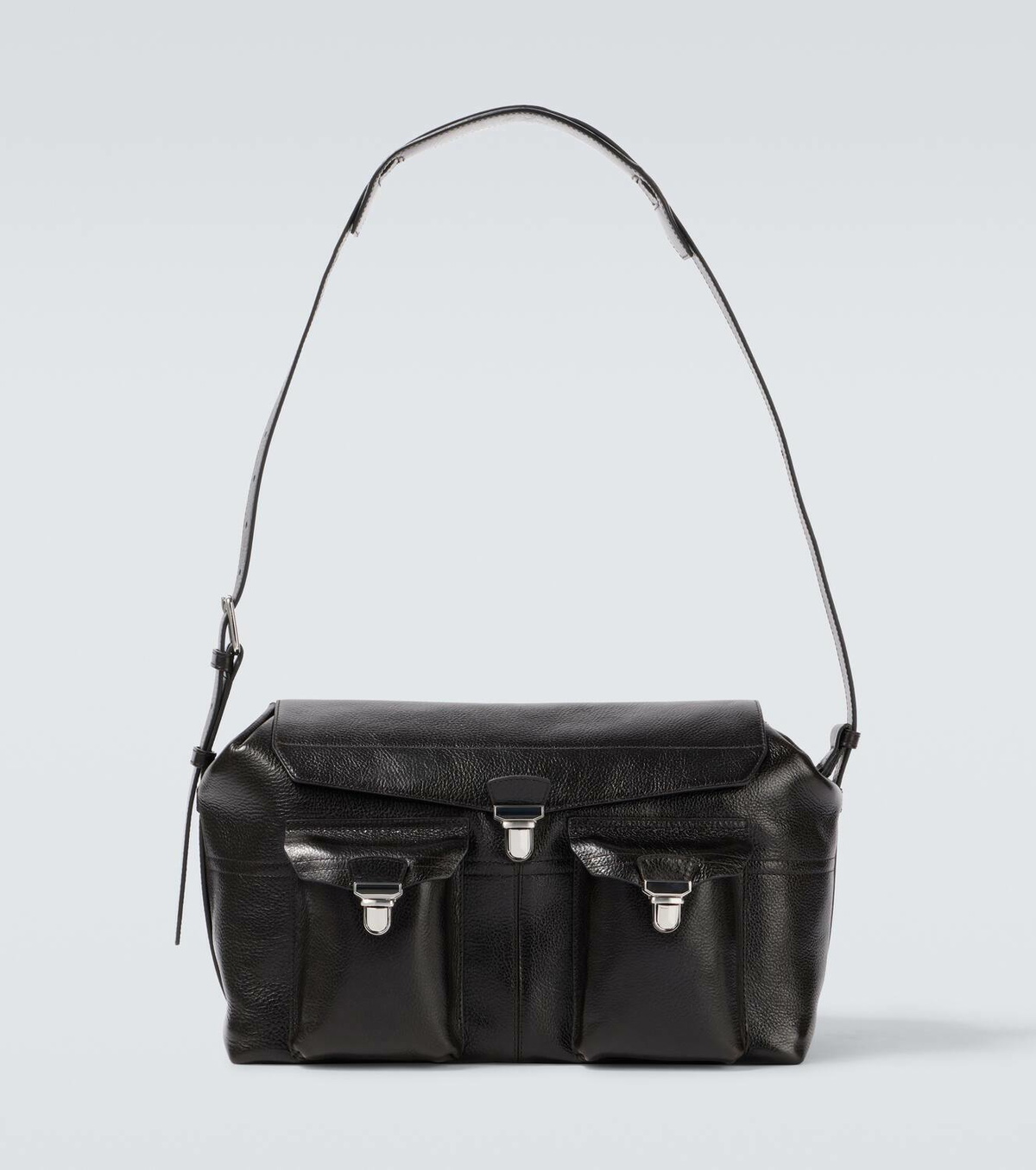 Lemaire Week-end Gear leather shoulder bag Lemaire