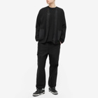 Comme des Garçons Homme Men's Jersey Liner Jacket in Black