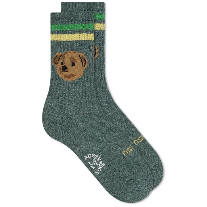 Photo: Rostersox Bear Moku Sock in Green
