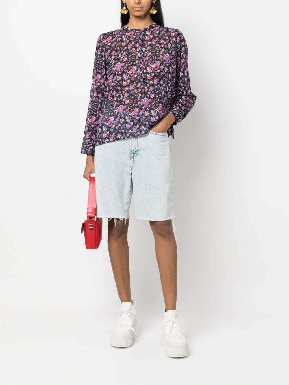 MARANT ETOILE - Printed Cotton Shirt
